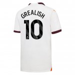 Günstige Fußballtrikots Manchester City Grealish 10 Auswärtstrikot 2023-24 Kurzarm